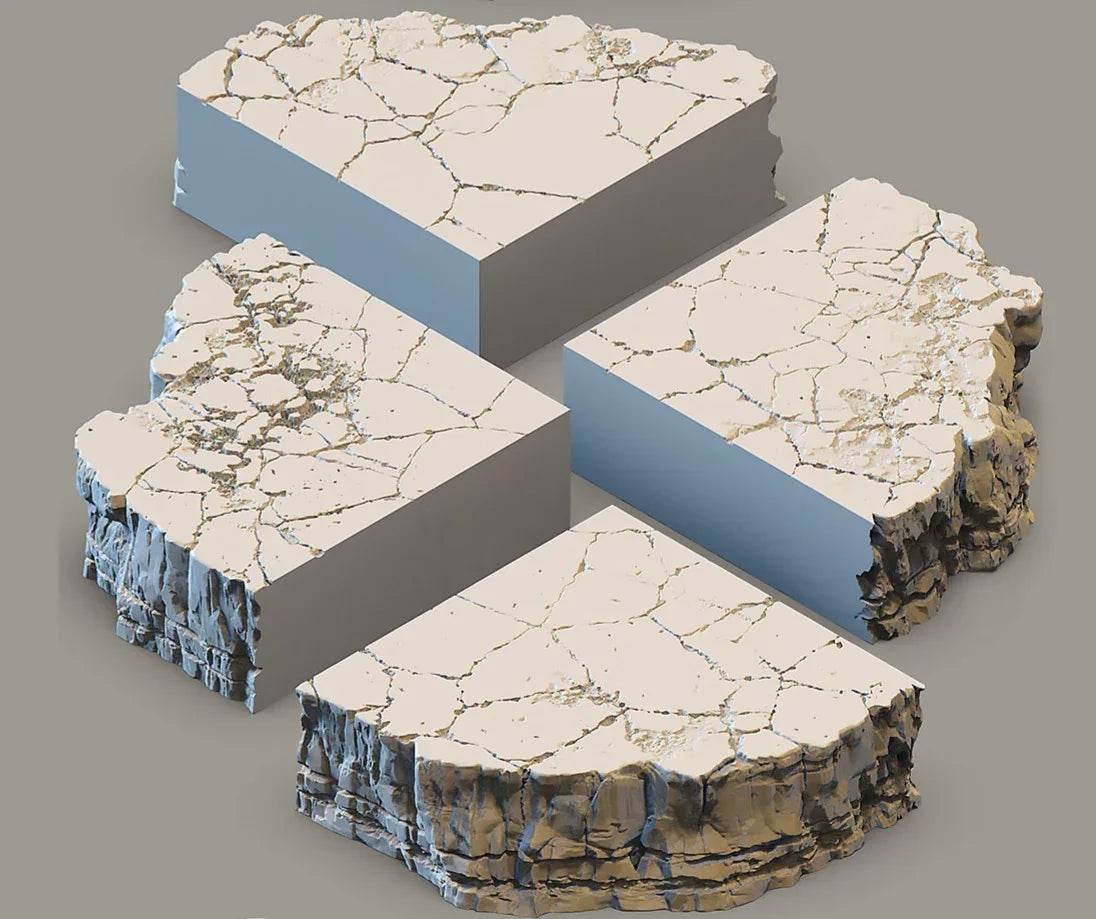 Bluffs of Blackledge Tabletop Terrain: Large Cliff - GameCraft