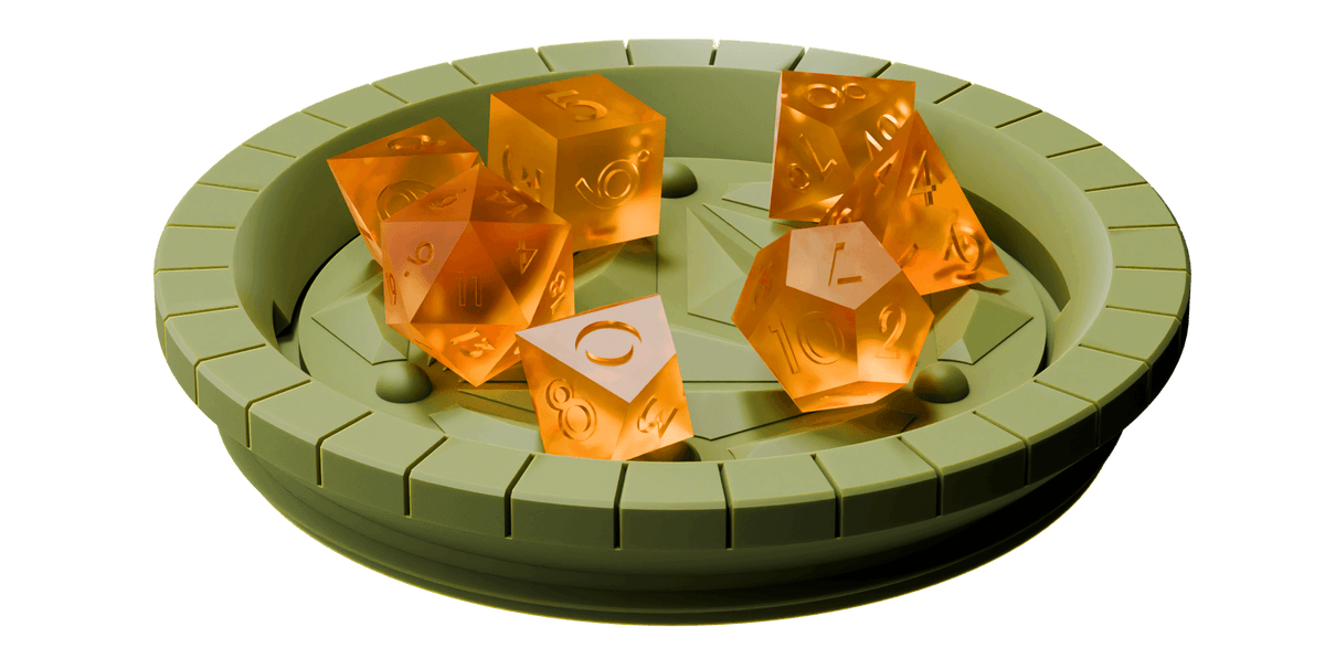 DnD Dice Holder and Organiser - Geometric (Dice)