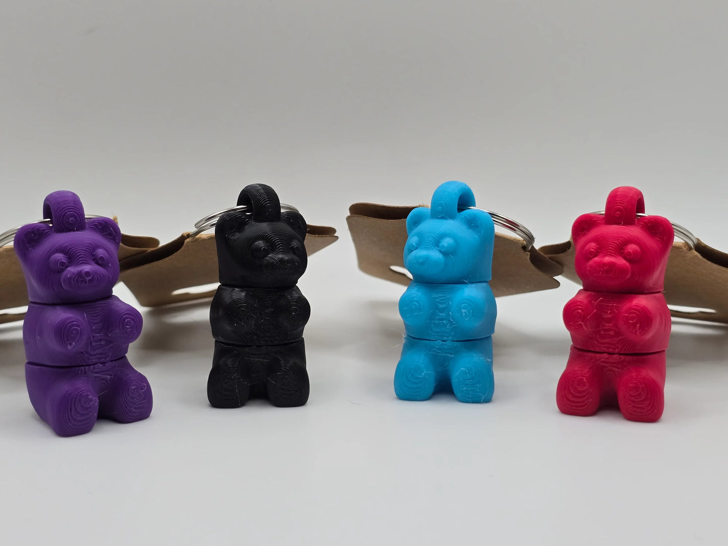 Flexi-Bear Keyring - Bright Charm For Your Keys - GameCraft