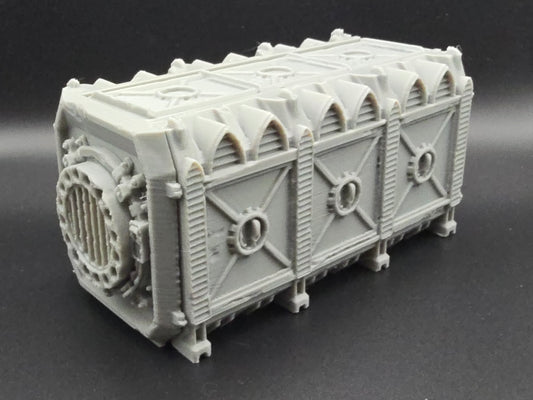 Grimdark Warhammer 40k shipping container