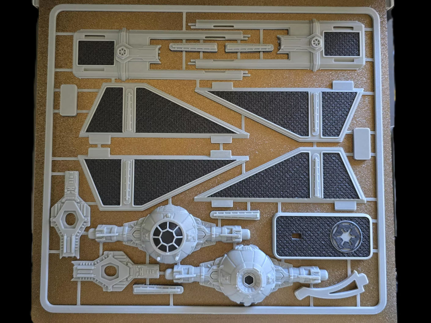 Kit Card Model: TIE Interceptor - GameCraft