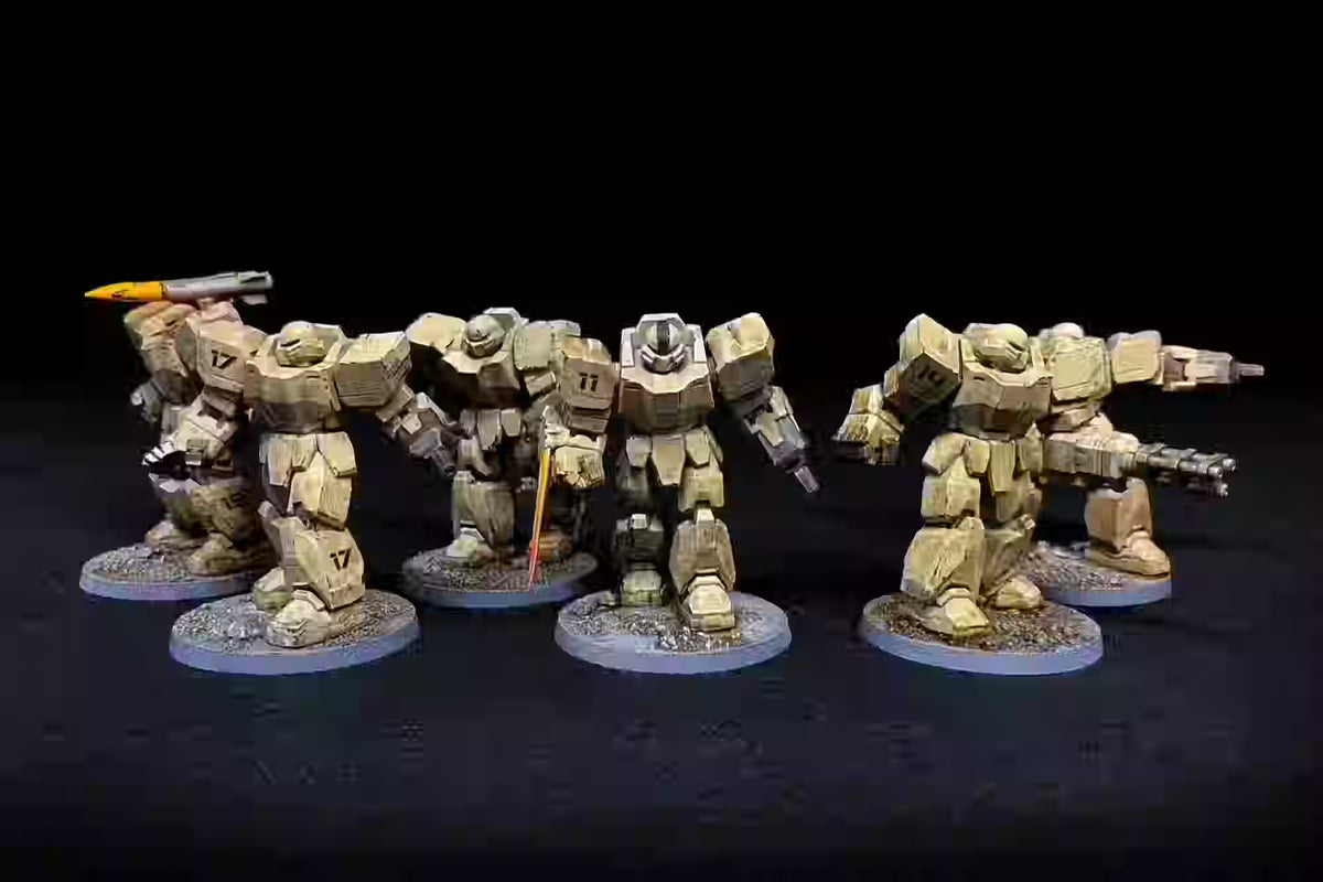 Orbital Armoured Corps Miniature - Bastion Platoon - GameCraft