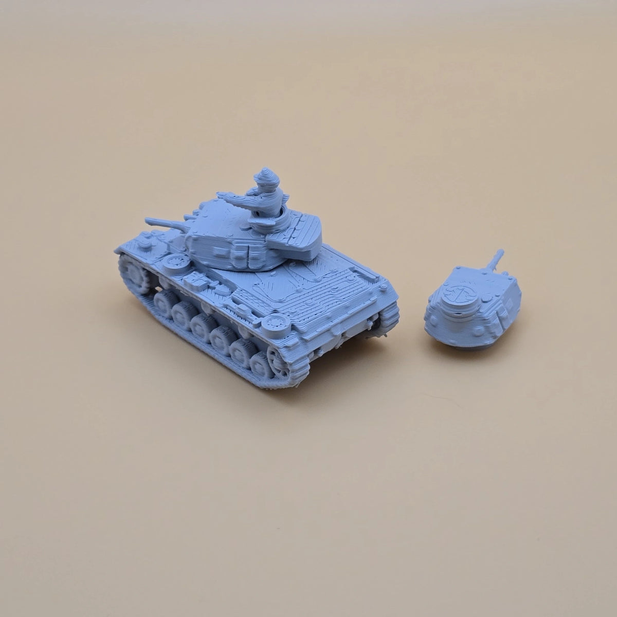 WW2 Panzer III Ausf. J Medium Tank for 15mm wargaming