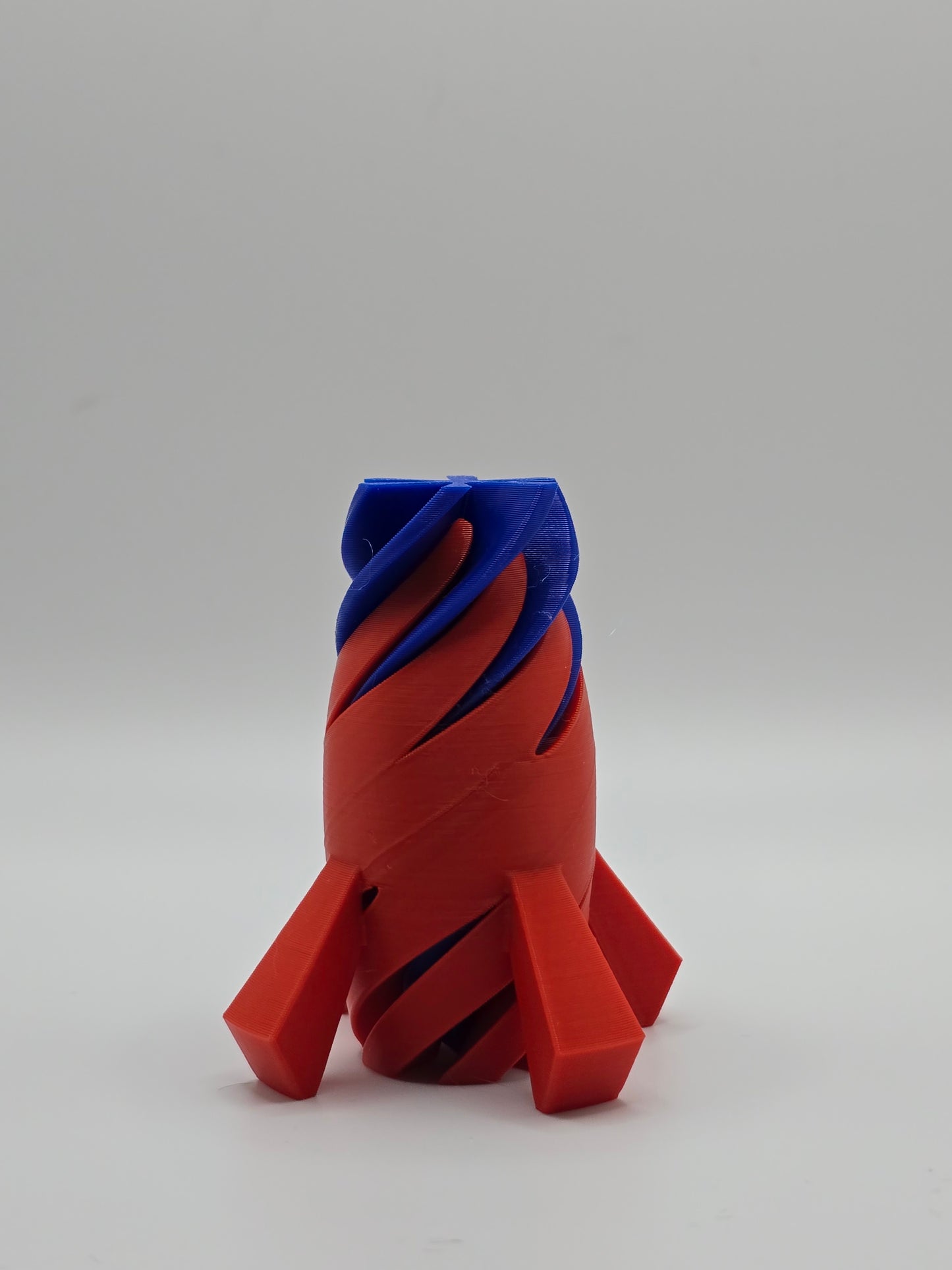 Rocket Fidget Red Blue