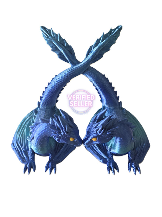 Twin Flame Dragon Book Holder