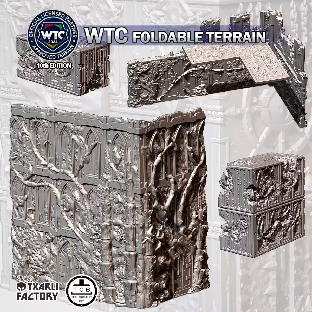 Warhammer 40k Folding Terrain - Bio-Swarm - WTC Compatible - GameCraft