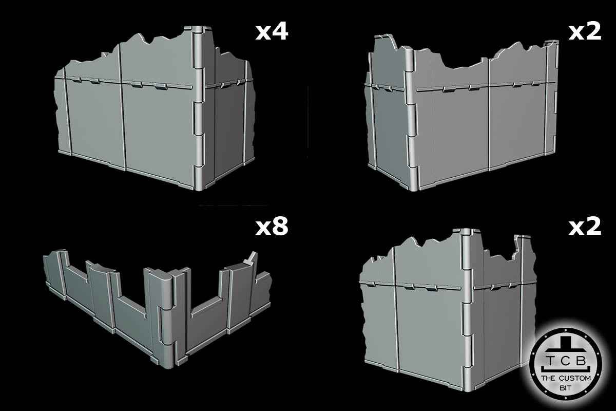 GW Foldable 40k Terrain Pack - GameCraft
