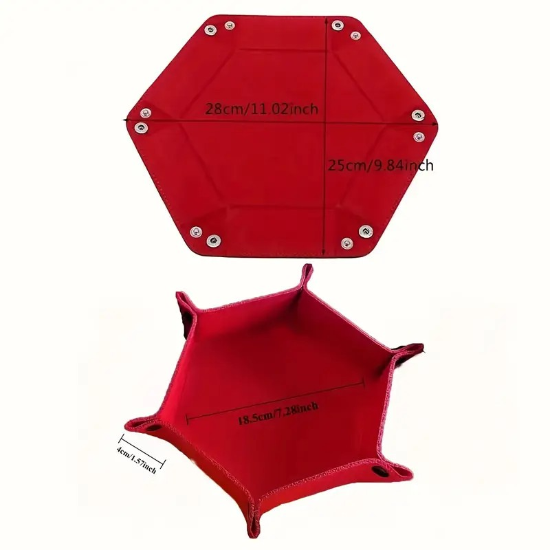Hexagonal Dice Tray - GameCraft