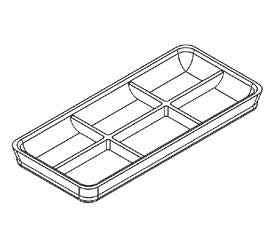 Large Token Tray 6 Organiser for Easy Storage and Access - GameCraft