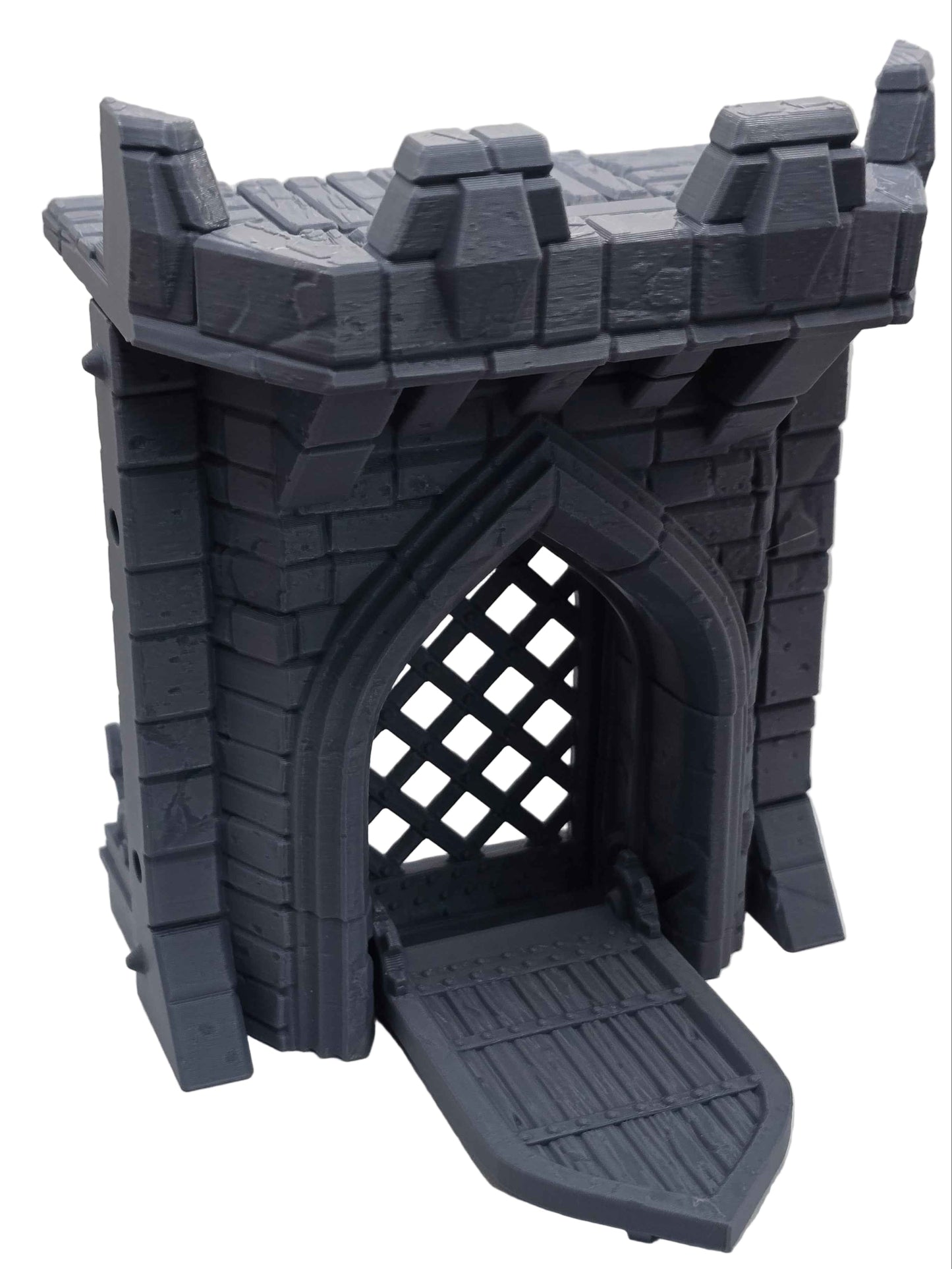 Medieval Castle Gate Wall for DND Terrain - GameCraft
