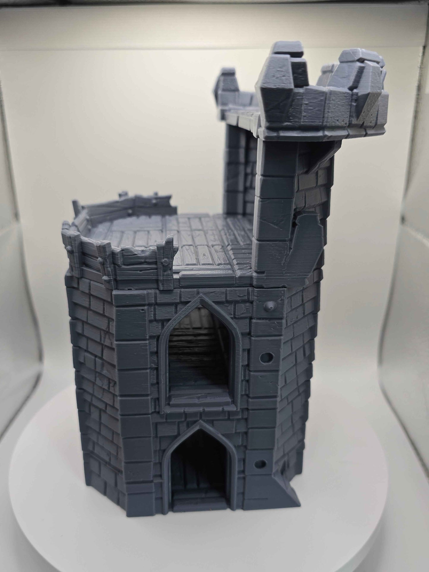 Medieval Castle: Line Tower DND Terrain for Tabletop Games - GameCraft