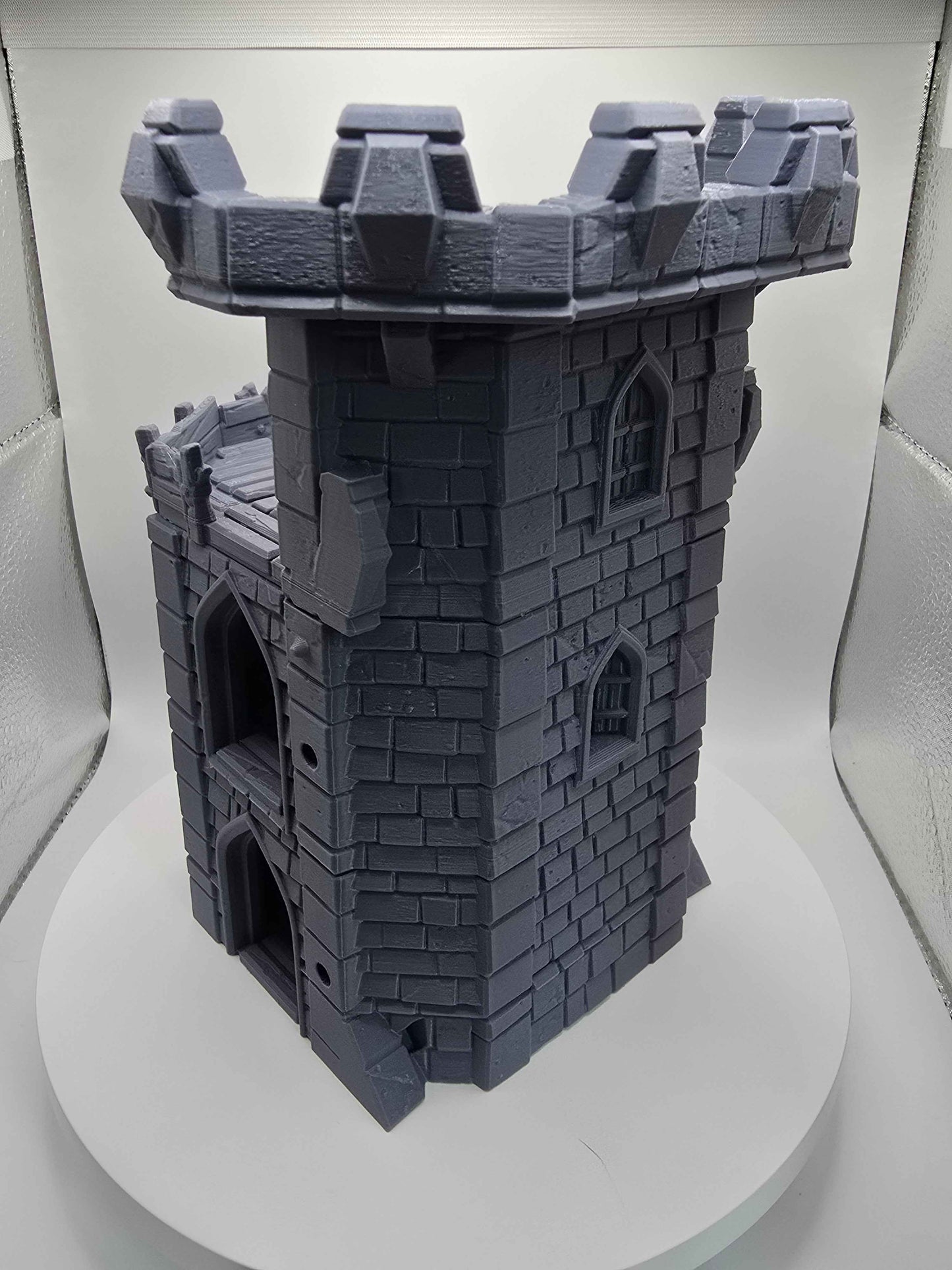 Medieval Castle: Line Tower DND Terrain for Tabletop Games - GameCraft