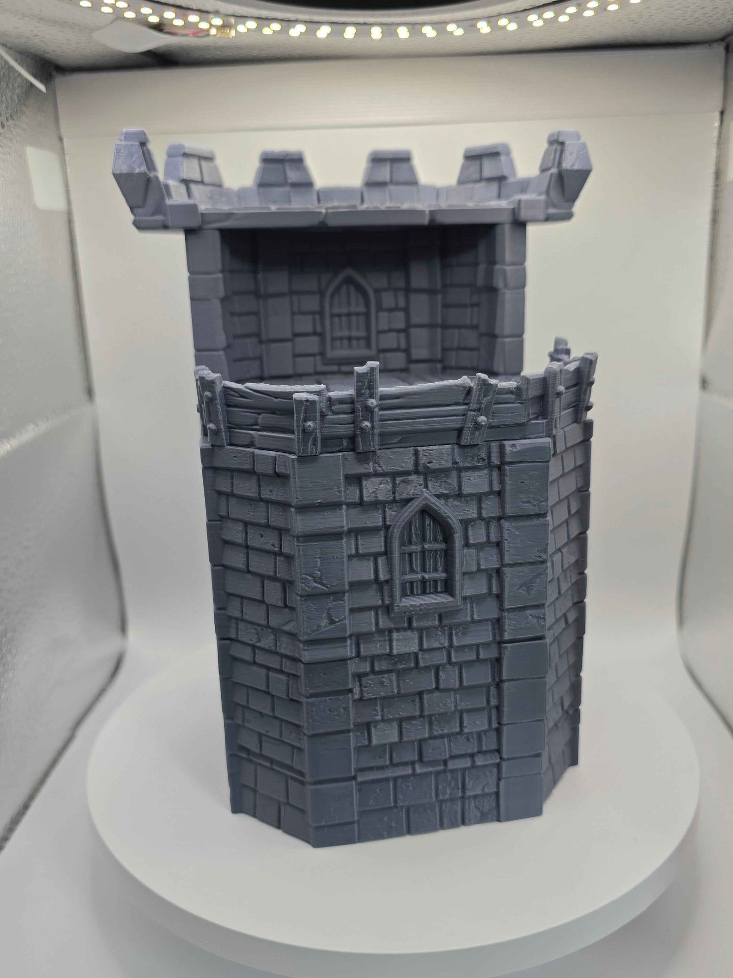 Medieval Castle: Line Tower DND Terrain for Tabletop Games - GameCraft