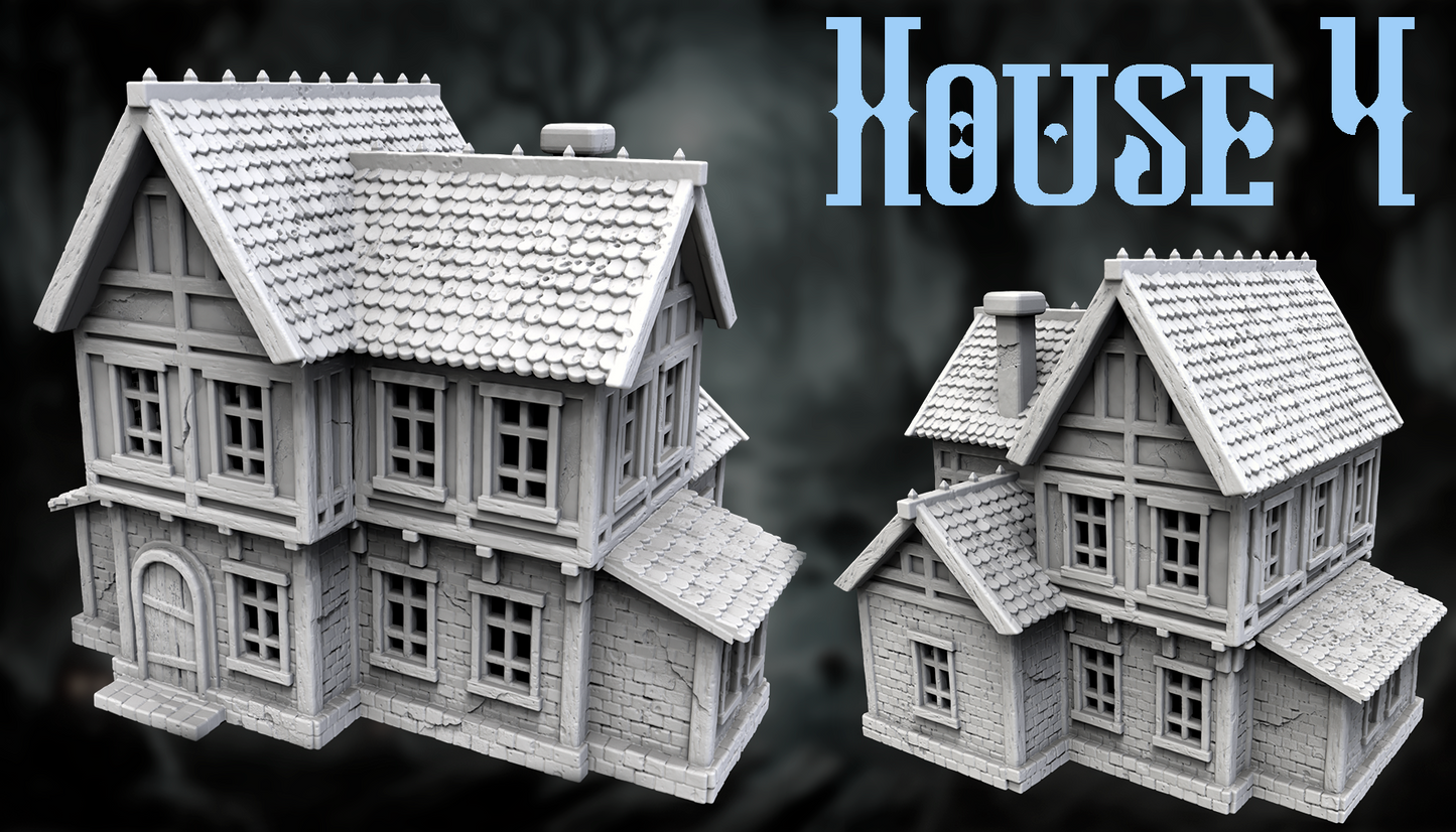 Medieval Village Buildings for DnD Terrain - GameCraft
