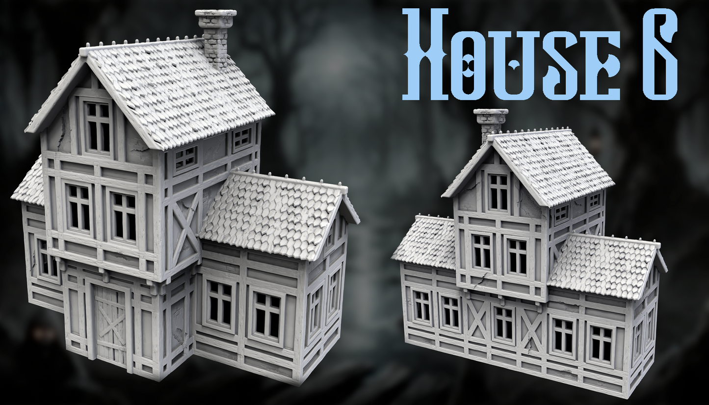 Medieval Village Buildings for DnD Terrain - GameCraft