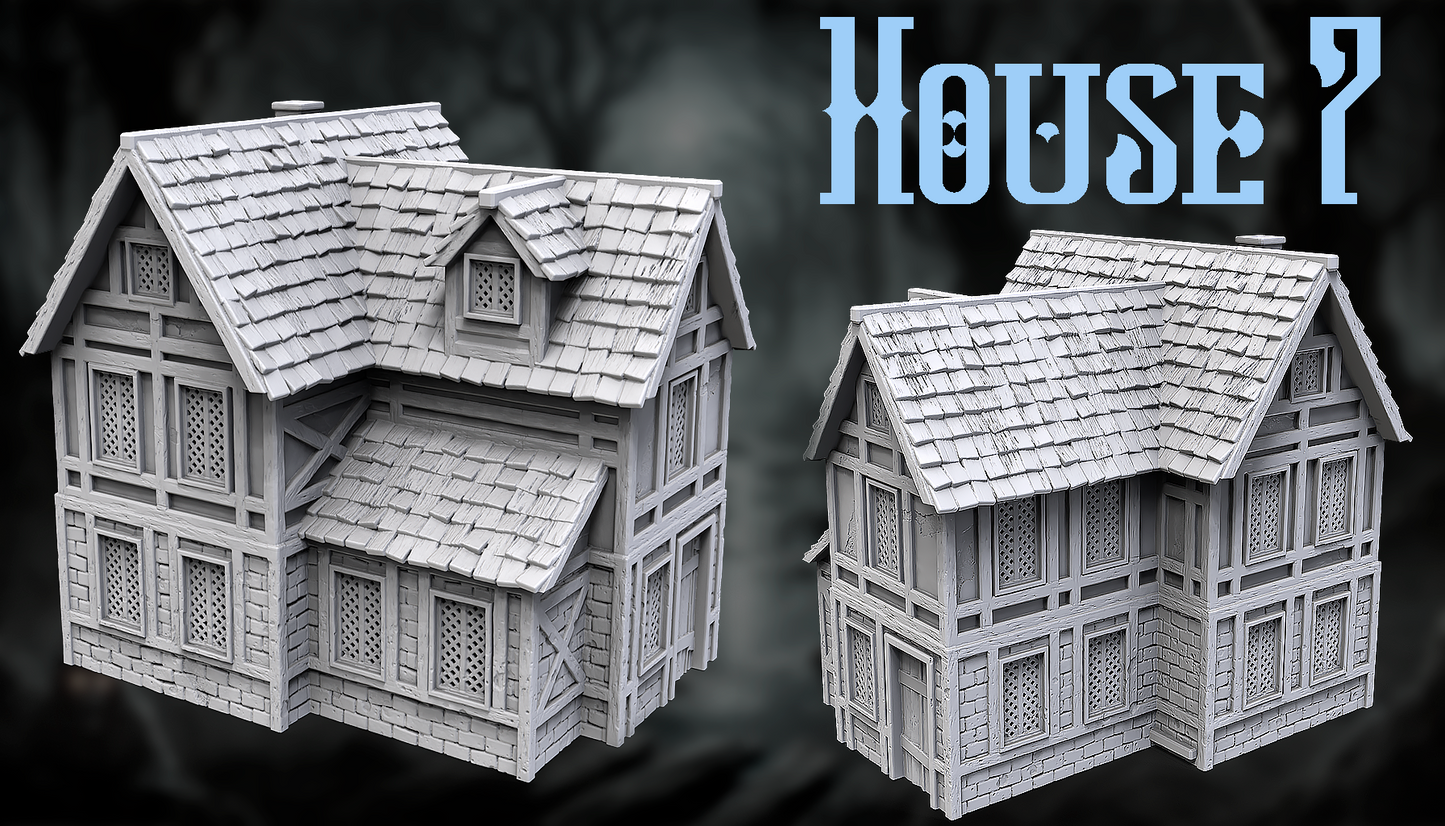 Medieval Village Buildings for DnD Terrain - GameCraft