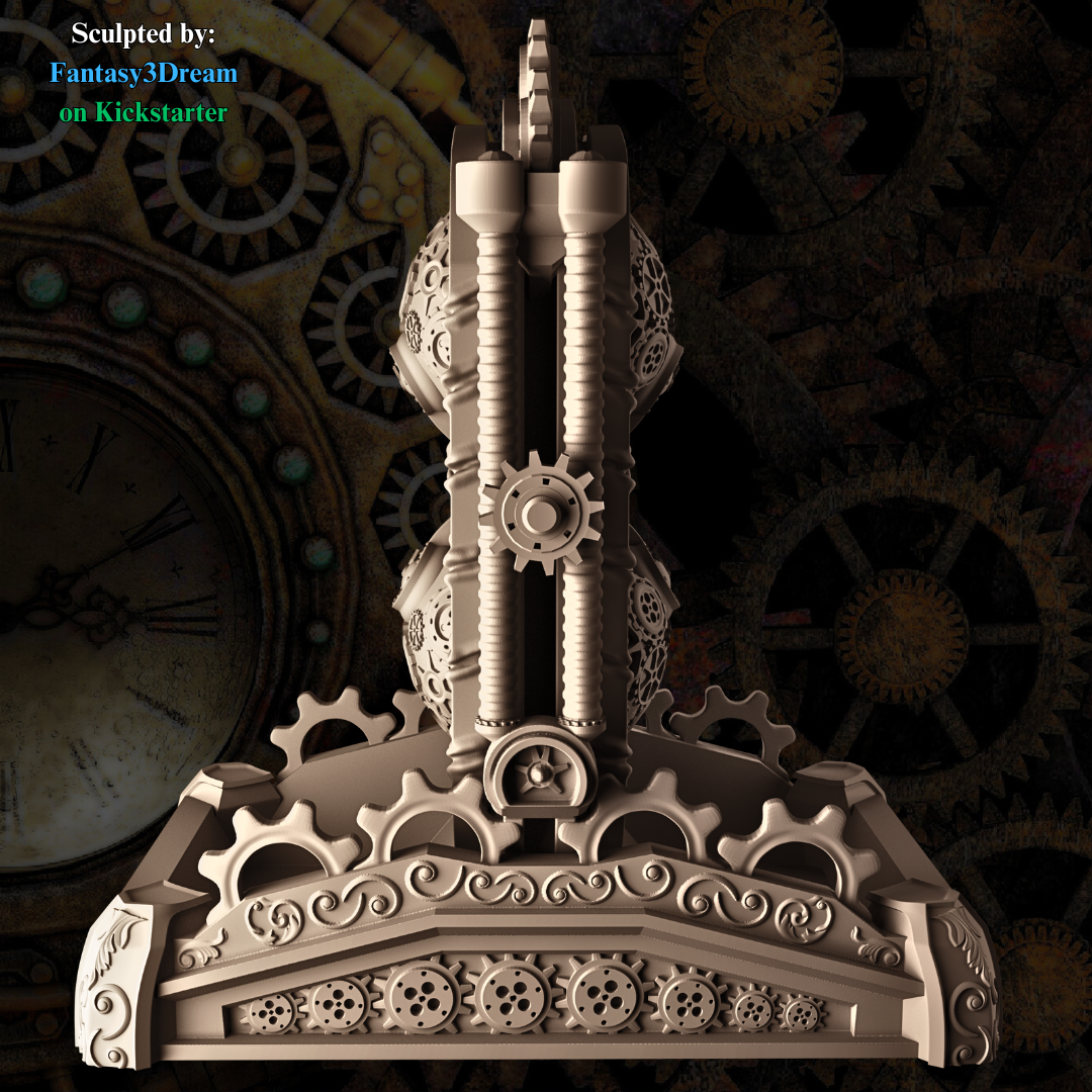 Steampunk Dice Tower - GameCraft
