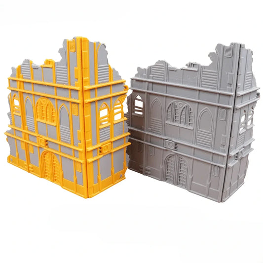 Foldable 40k Terrain - Imperial - Grey and Gold