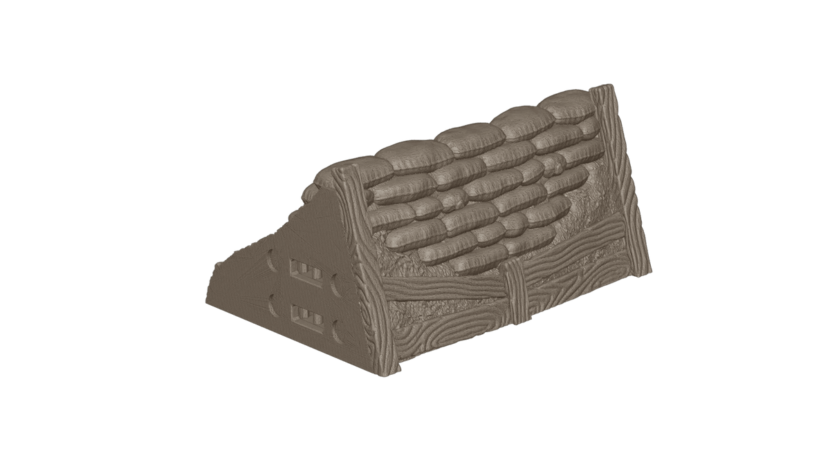 Tabletop Terrain Wargaming Modular Trench System - Starter Set - GameCraft