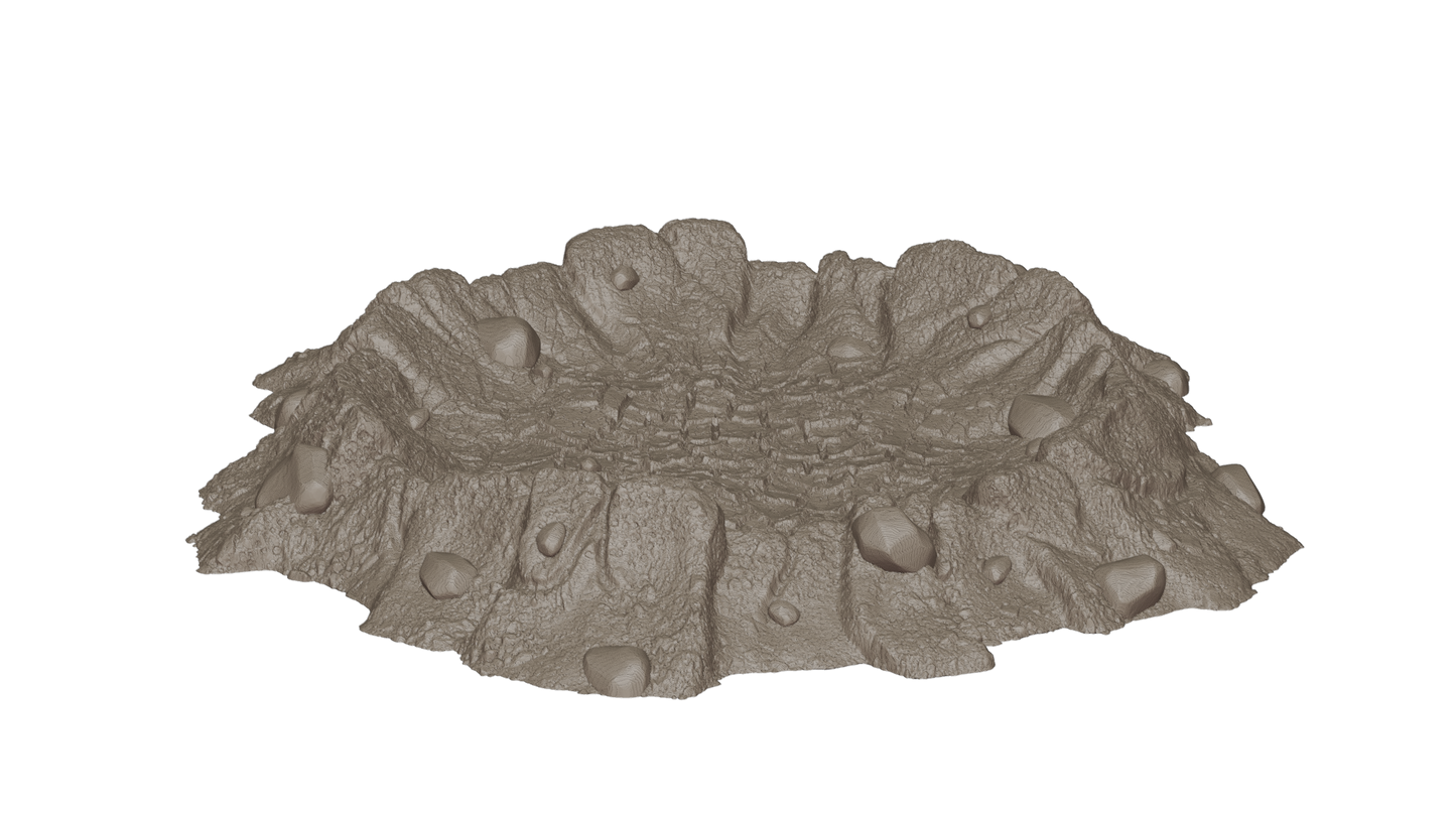 Wargaming TTRPG Terrain Modular Trench System - Craters - GameCraft