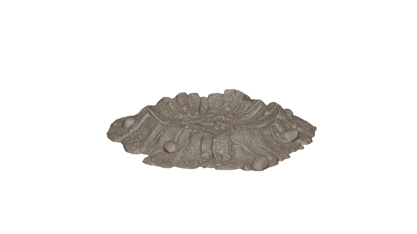 Wargaming TTRPG Terrain Modular Trench System - Craters - GameCraft