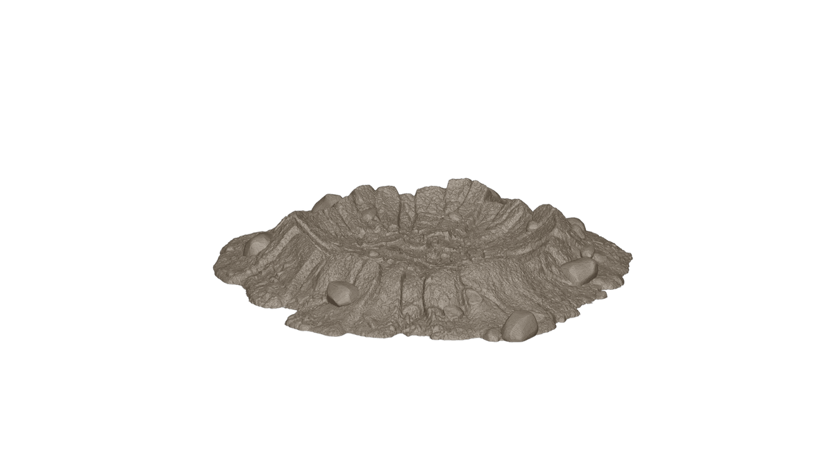 Wargaming Tabletop Terrain Modular Trench System - Craters - GameCraft