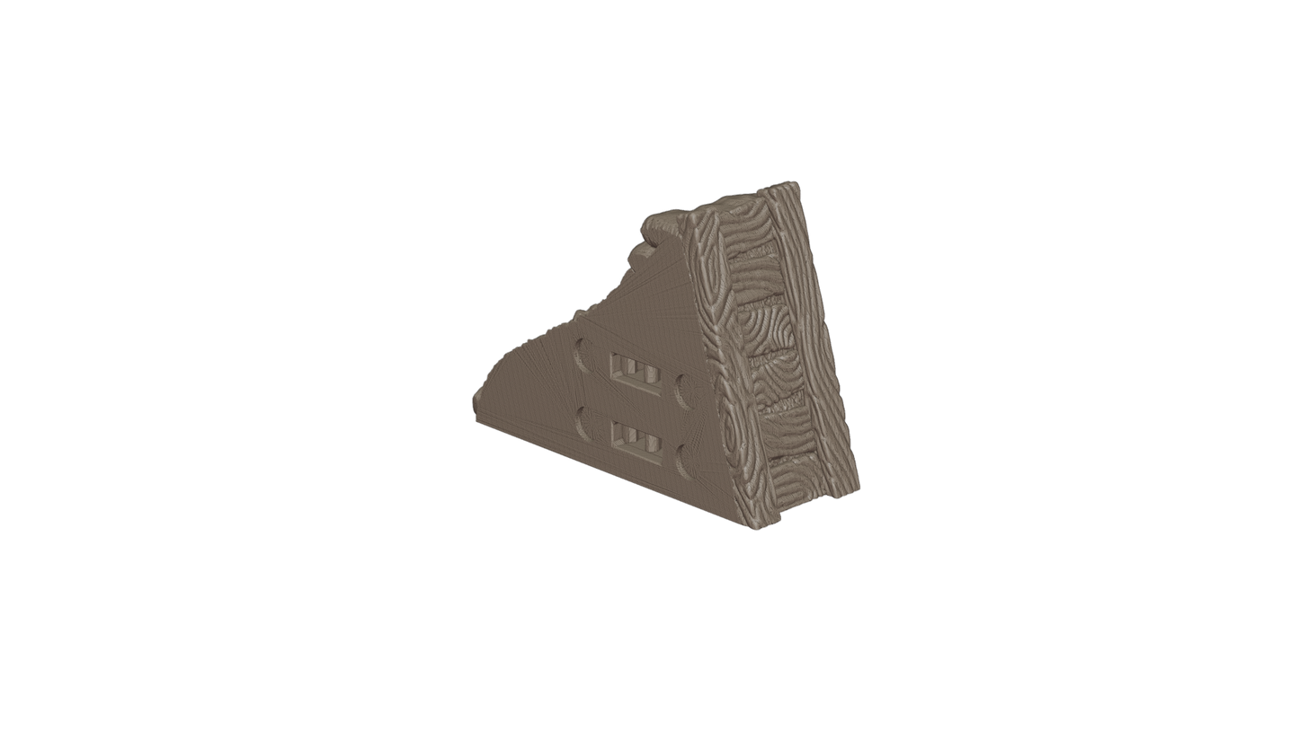 Wargaming TTRPG Terrain - Modular Trench Terrain System Straight Section - GameCraft