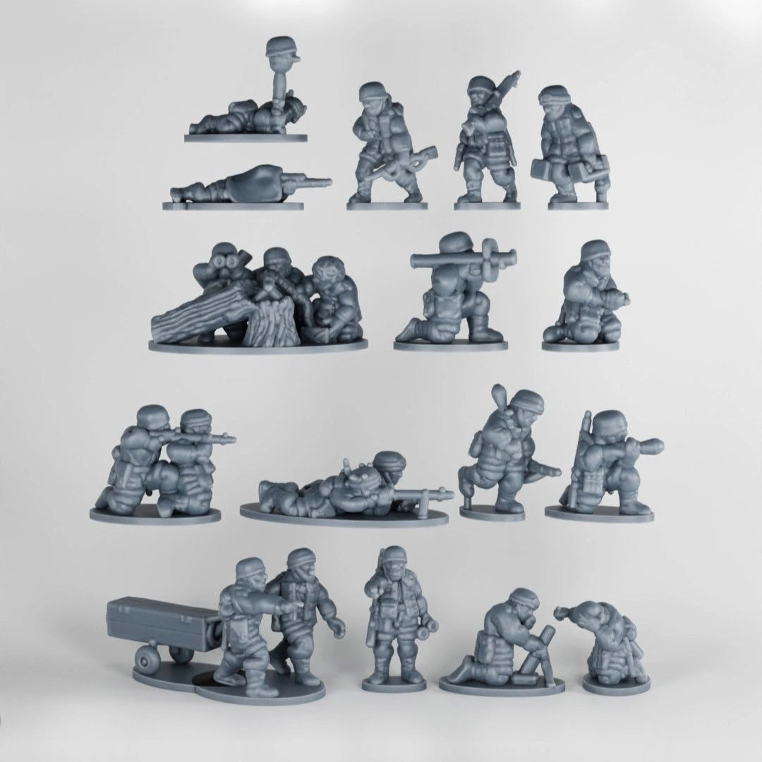 Fallschirmjäger support weapons for WW2 tabletop wargaming