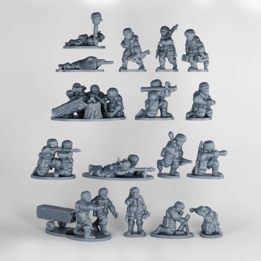 Fallschirmjäger support weapons for WW2 tabletop wargaming