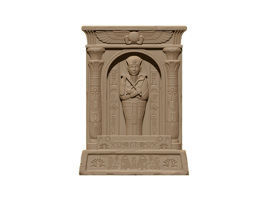 Pharaoh’s Tomb – Egyptian Card Display Holder