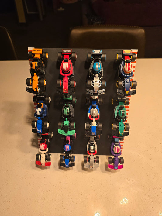 LEGO F1 Minifigure Car Stand