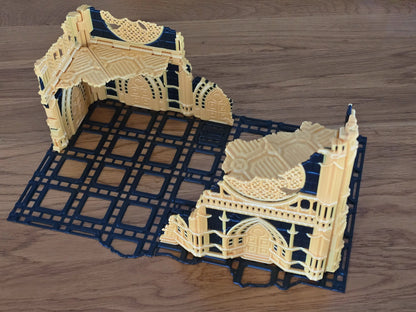 Gothic Foldable 40k 11th Edition Terrain