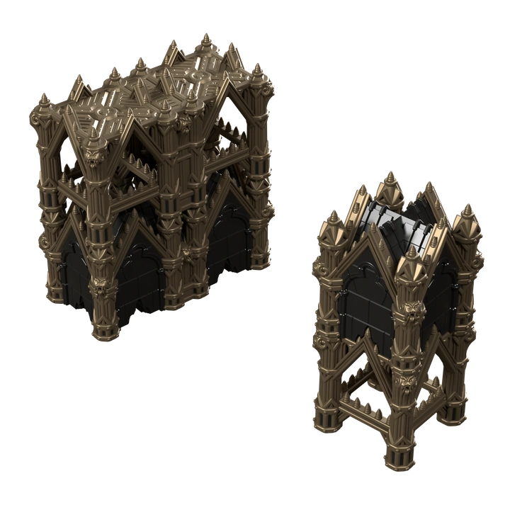 Gothic Foldable 40k 11th Edition Terrain - Tournament Compatible