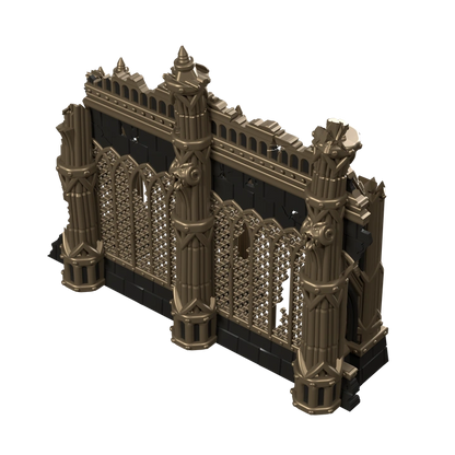 Gothic Foldable 40k 11th Edition Terrain - Tournament Compatible