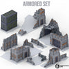 Multi-colour 3D printed industrial terrain for Warhammer 40K