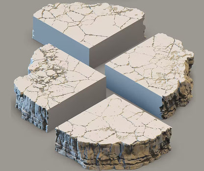 Bluffs of Blackledge Tabletop Terrain: Large Cliff - GameCraft