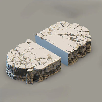 Bluffs of Blackledge Tabletop Terrain: Medium Cliff - GameCraft