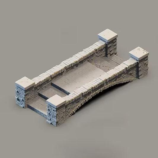 Bluffs of Blackledge Tabletop Terrain: Stone Bridge Set - GameCraft