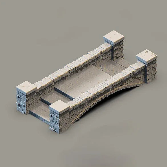 Bluffs of Blackledge Tabletop Terrain: Stone Bridge Set - GameCraft