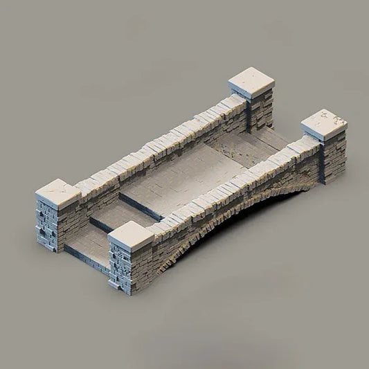 Bluffs of Blackledge Tabletop Terrain: Stone Bridge Set - GameCraft