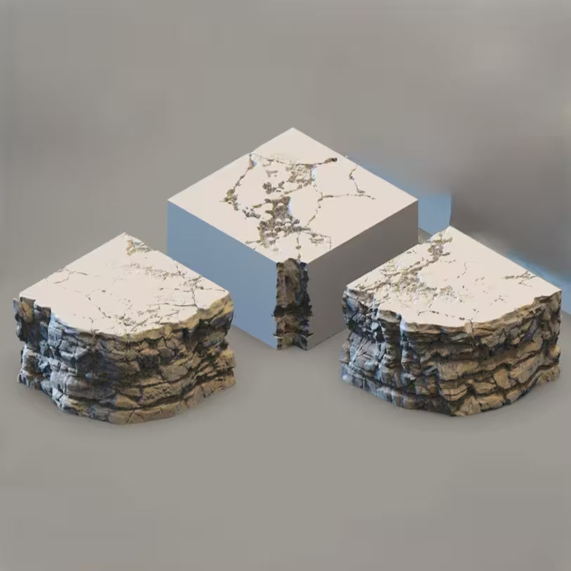 Bluffs of Blackledge Tabletop Terrain: Cliff Corner - GameCraft