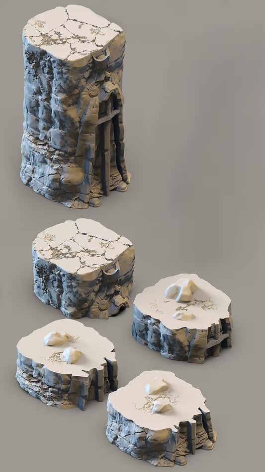 Bluffs of Blackledge Tabletop Terrain: Cliff Statue - GameCraft