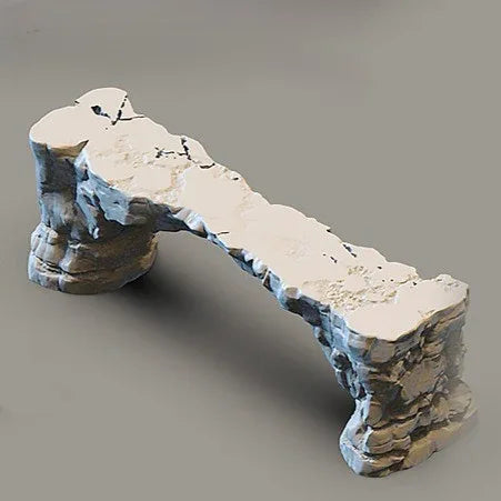 Bluffs of Blackledge Tabletop Terrain: Narrow Arch - GameCraft