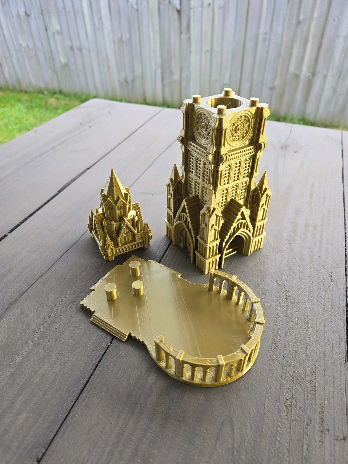 Cathedral of Fate Gothic Dice Tower – One-Off Colour Editions