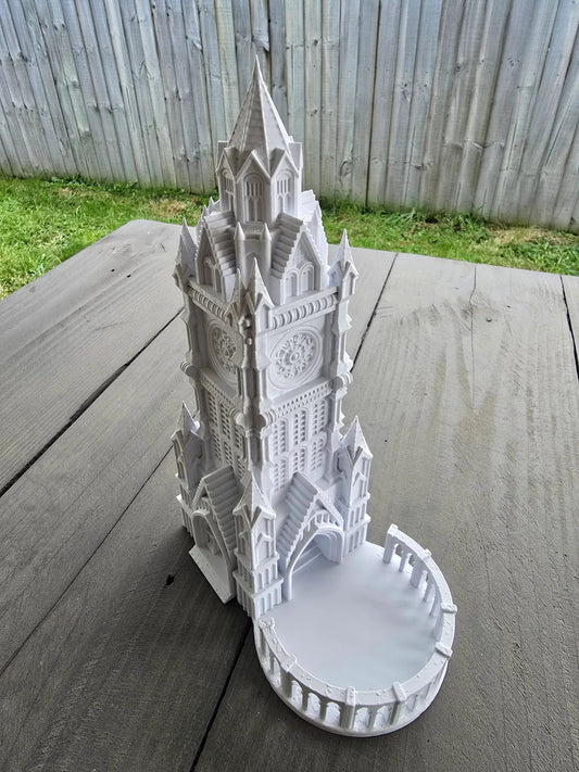 Cathedral of Fate Gothic Dice Tower – One-Off Colour Editions