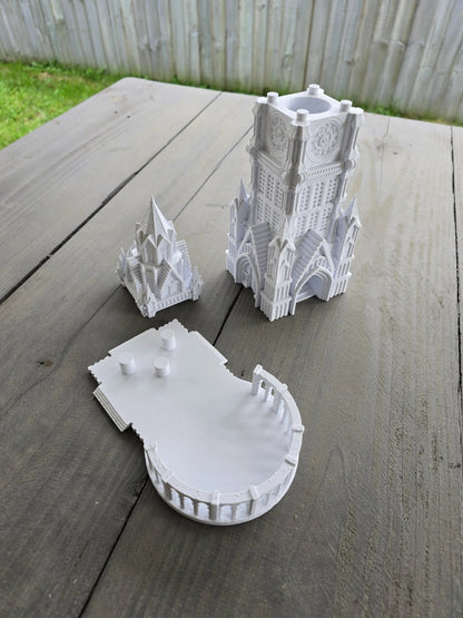 Cathedral of Fate Gothic Dice Tower – One-Off Colour Editions