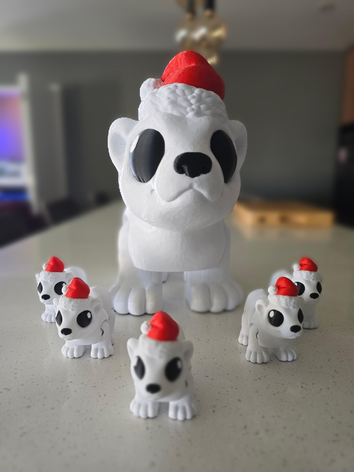 Christmas Polar Bear