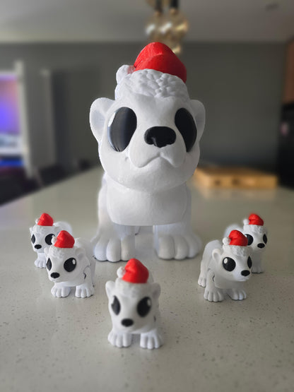 Christmas Polar Bear