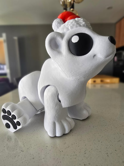 Christmas Polar Bear