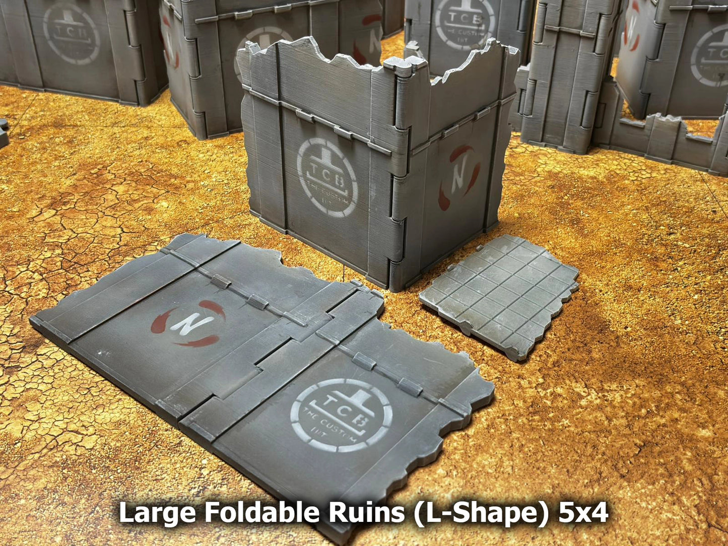 Full 11th edition 40k fold-flat terrain set